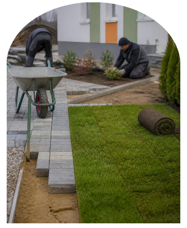 Благоустройство территории детского сада под ключ в Можге